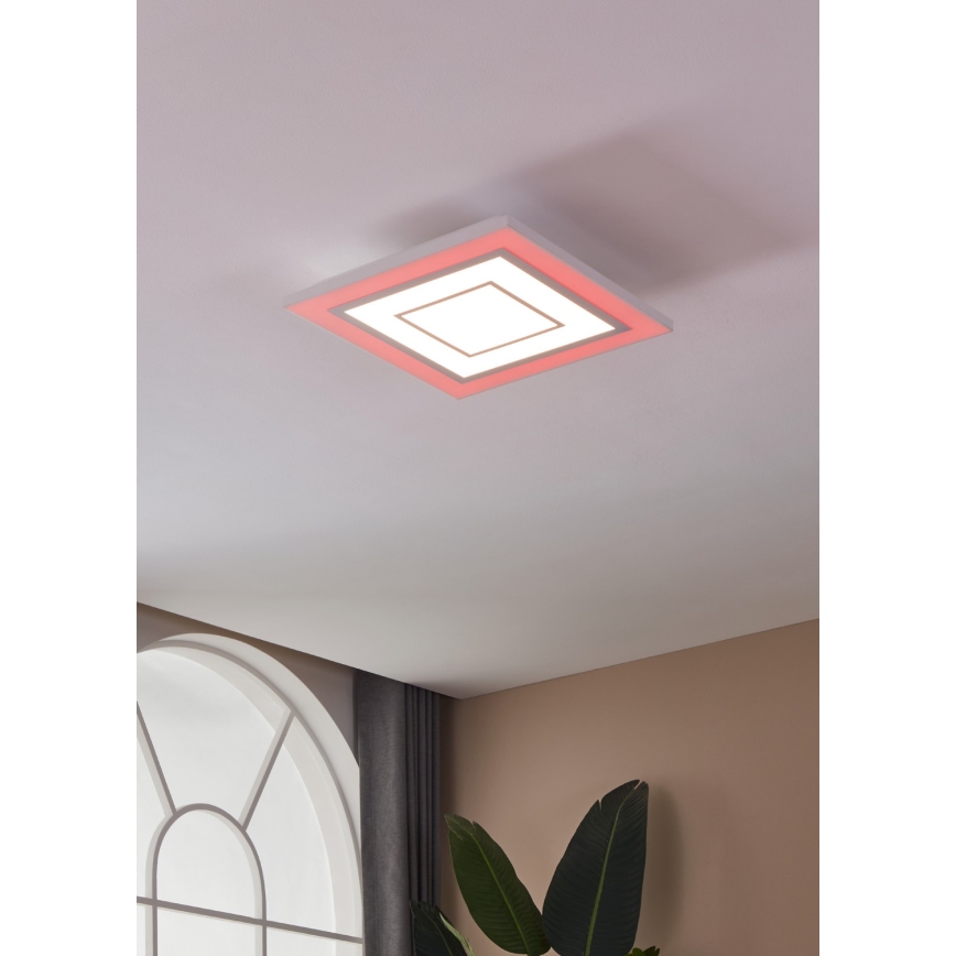 Eglo - RGBW Димируем плафон LED/18W/230V 3000-6500K + дистанционно управление