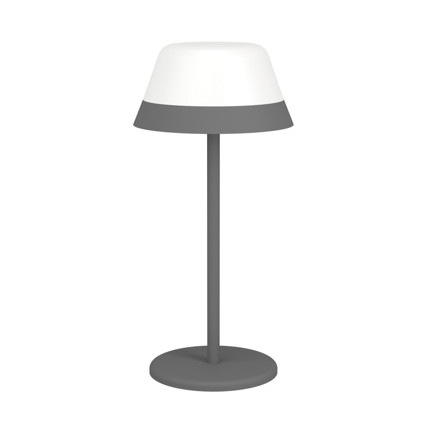 Eglo - LED RGBW Димируема сензорна екстериорна лампа 2в1 LED/1,5W/5V 2600 mAh IP54 сив