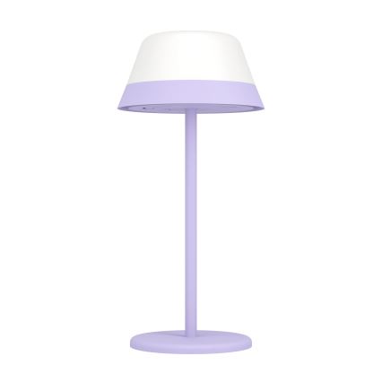 Eglo - LED RGBW Димируема сензорна екстериорна лампа 2в1 LED/1,5W/5V 2600 mAh IP54 лилав