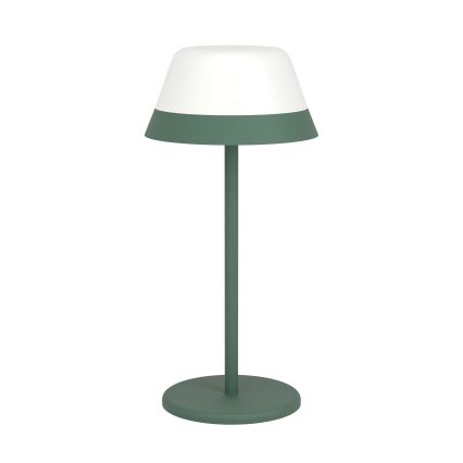 Eglo - LED RGBW Димируема сензорна екстериорна лампа 2в1 LED/1,5W/5V 2600 mAh IP54 зелен