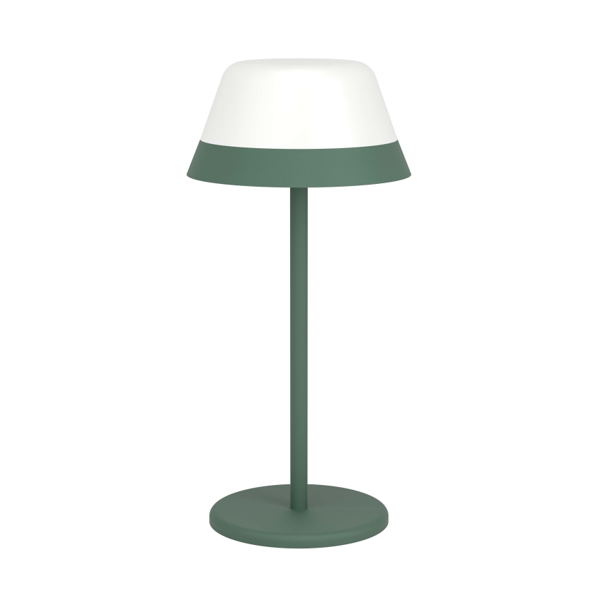 Eglo - LED RGBW Димируема сензорна екстериорна лампа 2в1 LED/1,5W/5V 2600 mAh IP54 зелен