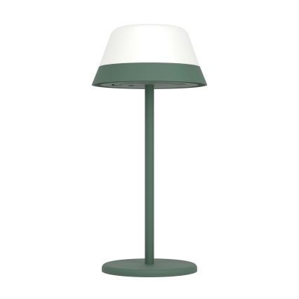 Eglo - LED RGBW Димируема сензорна екстериорна лампа 2в1 LED/1,5W/5V 2600 mAh IP54 зелен
