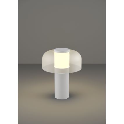 Eglo - LED Димируема сензорна екстериорна лампа LED/2,25W/5V 2400-4000K 5200 mAh IP44 бял
