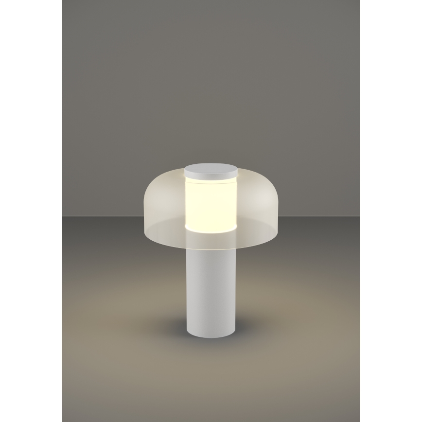 Eglo - LED Димируема сензорна екстериорна лампа LED/2,25W/5V 2400-4000K 5200 mAh IP44 бял