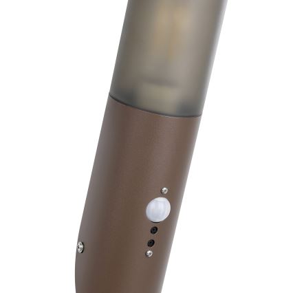Eglo - Екстериорен аплик със сензор 1xE27/15W/230V IP44