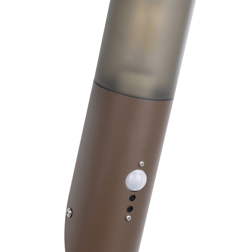Eglo - Външно стенна лампа със сензор 1xE27/15W/230V IP44