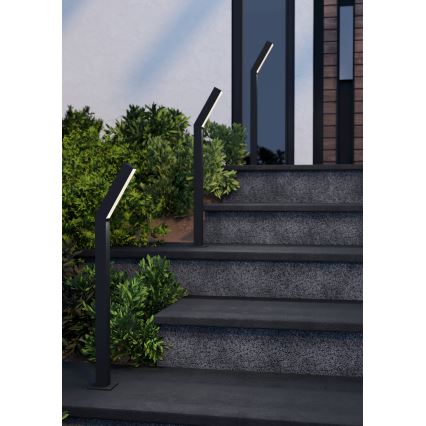 Eglo - Външна LED лампа 2xLED/4,5W/230V IP44 черна