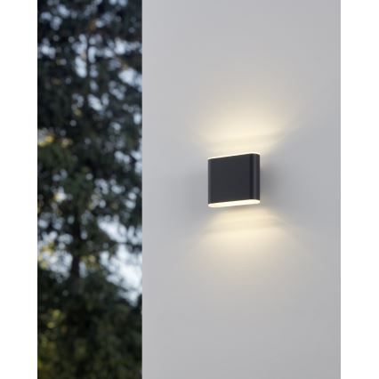 Eglo - LED Екстериорен аплик 2xLED/2,9W/230V 3000K/4000K/6500K IP65