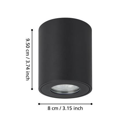 Eglo - Екстериорен спот 1xGU10/5W/230V Ø 8 см IP44