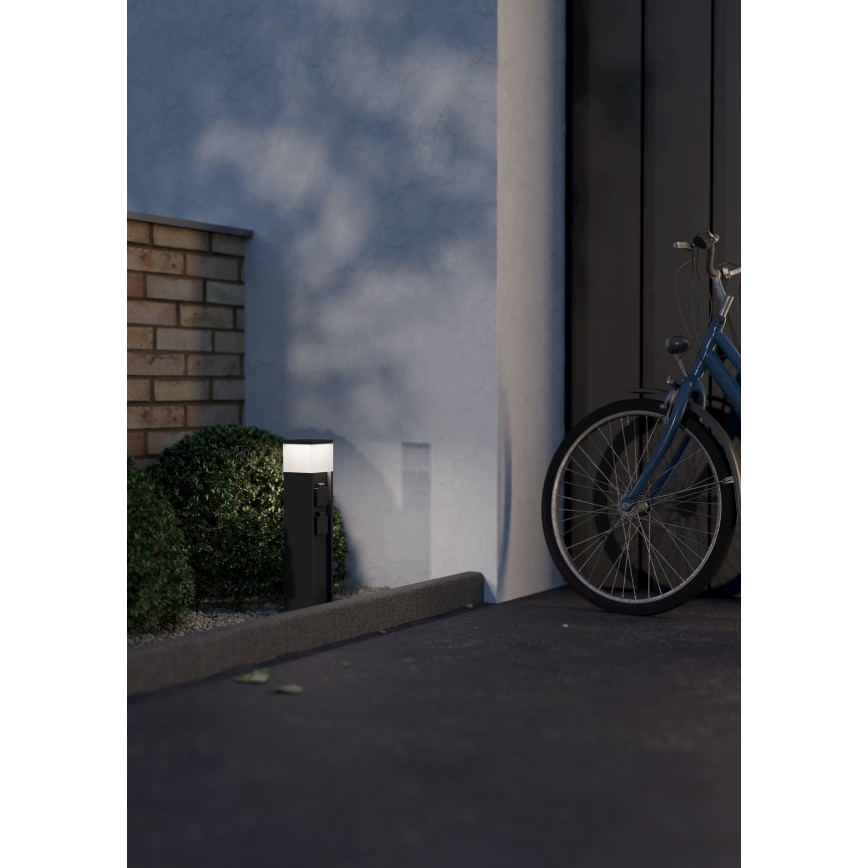 Eglo - Външна лампа с 2 гнезда 1xE27/25W/230V IP54 антрацит