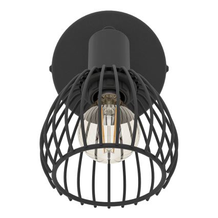 Eglo - Аплик 1xE14/40W/230V черен