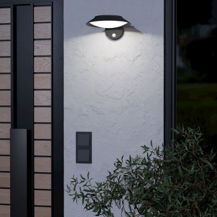 Eglo - LED Соларен аплик със сензор LED/7W/3,7V IP44