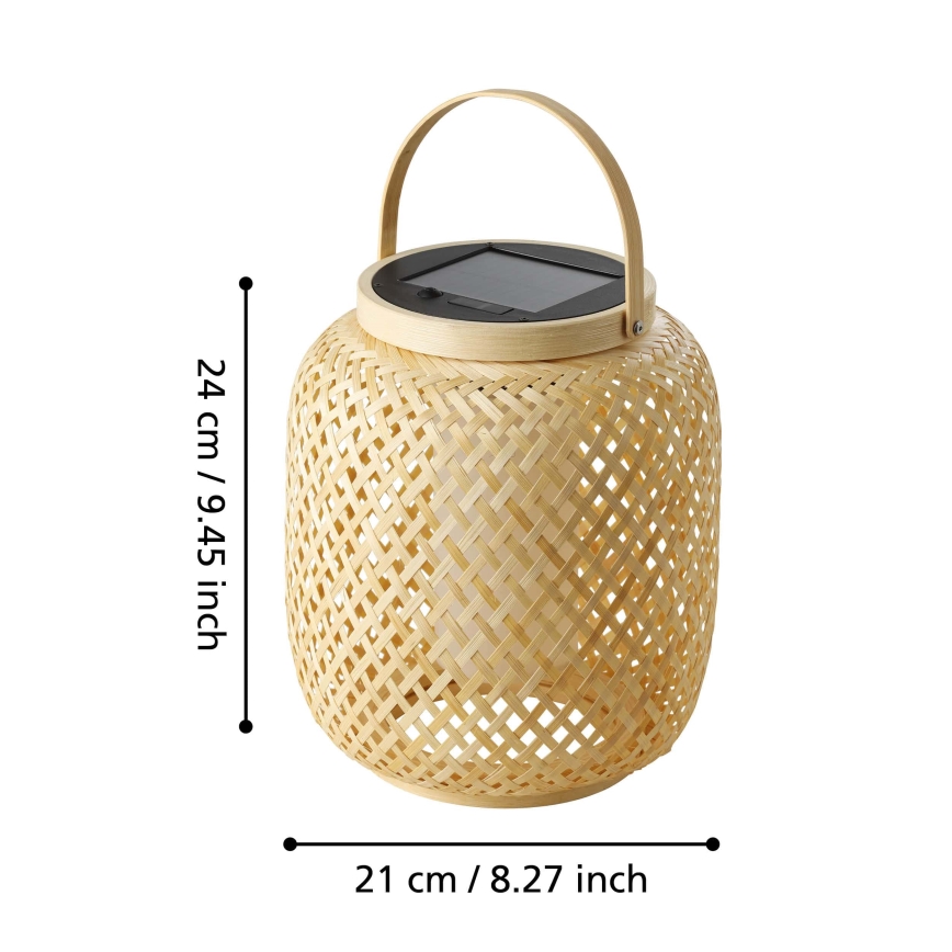 Eglo - LED Соларен настолна лампа LED/3,3W/3,7V 1800 mAh IP44
