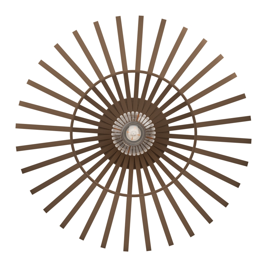 Eglo - Таванно осветително тяло 1xE27/40W/230V Ø 38,5 cm бронзово