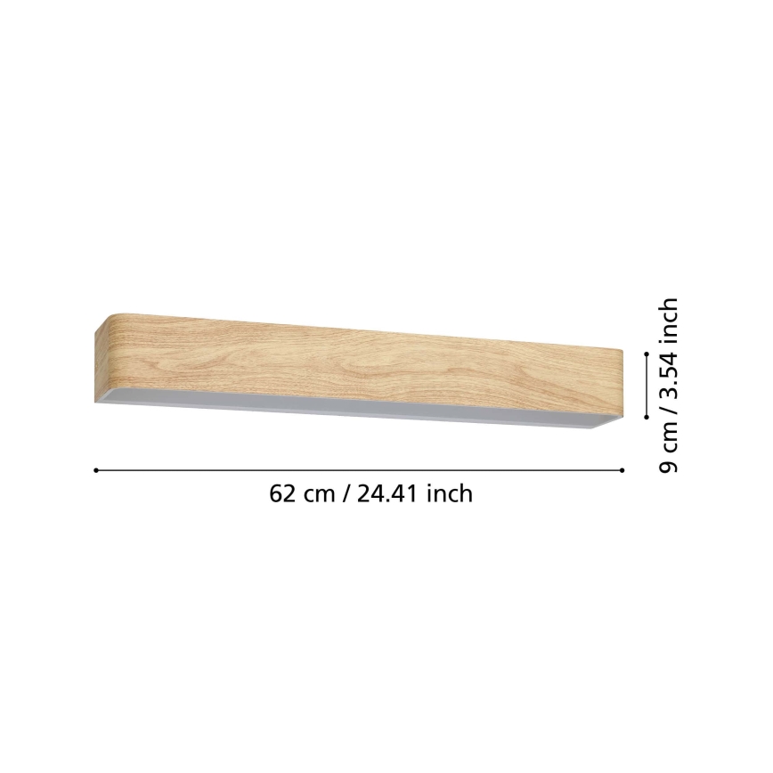 Eglo - LED Аплик за баня LED/26,5W/230V 3000K IP44 бежов