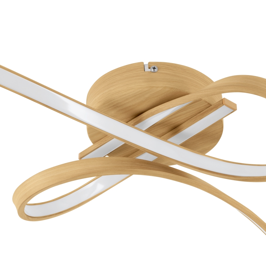 Eglo - LED плафон LED/20,5W/230V кафяв