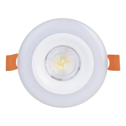 Eglo - К-кт 3xLED RGBW Димируема лампа за окачен таван на баня 3xLED/3,8W/230V 2700-6500K IP44 + дистанционно управление