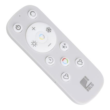 Eglo - К-кт 3xLED RGBW Димируема лампа за окачен таван на баня 3xLED/3,8W/230V 2700-6500K IP44 + дистанционно управление