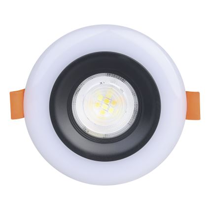 Eglo - Комплект 3x LED RGBW димируеми вградени осветителни тела за баня LED/3,8W/230V 2700-6500K IP44 + дистанционно управление
