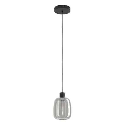 Eglo - LED RGBW Димируем пендел LED/3,7W/230V 2700-6500K черен ZigBee