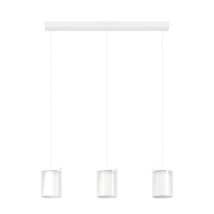 Eglo - LED RGBW Димируем пендел 3xLED/3,7W/230V 2700-6500K бял ZigBee