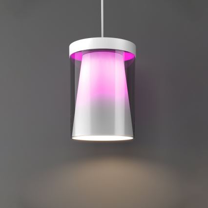 Eglo - LED RGBW Димируем пендел 3xLED/3,7W/230V 2700-6500K бял ZigBee