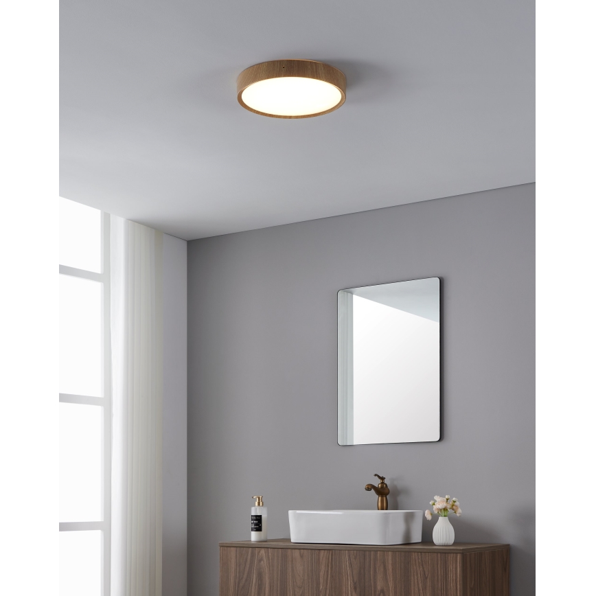 Eglo - LED Плафон за баня LED/14,6W/230V IP44 бежов