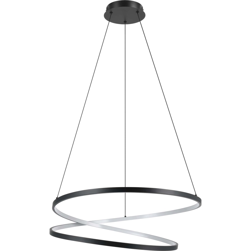 Eglo - LED Пендел LED/42W/230V 3000K черен