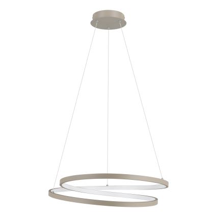 Eglo - LED Пендел LED/36W/230V 3000K бежов