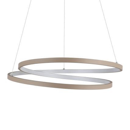 Eglo - LED Пендел LED/36W/230V 3000K бежов
