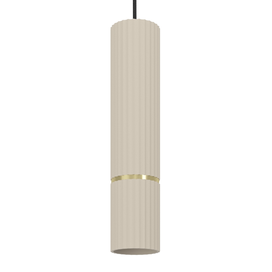Eglo - LED Пендел 1xGU10/5W/230V 3000K бежов