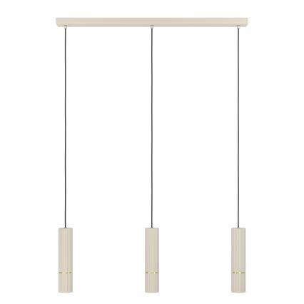 Eglo - LED Пендел 3xGU10/5W/230V 3000K бежов