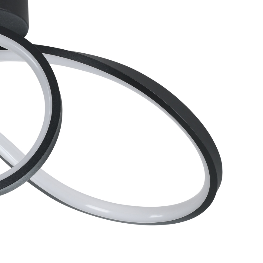 Eglo - LED RGBW Димируем плафон LED/22W/230V 2700-6500K черен