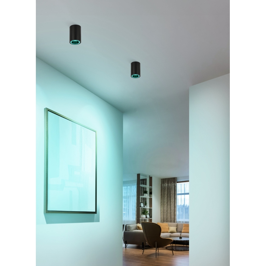 Eglo - LED RGBW Димируем спот LED/4,9W/230V 2700-6500K черен