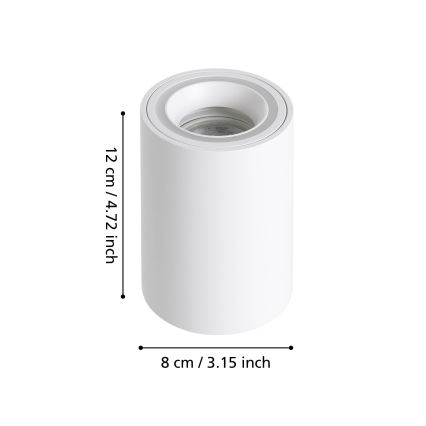 Eglo - LED RGBW Димируем спот LED/4,9W/230V 2700-6500K бял