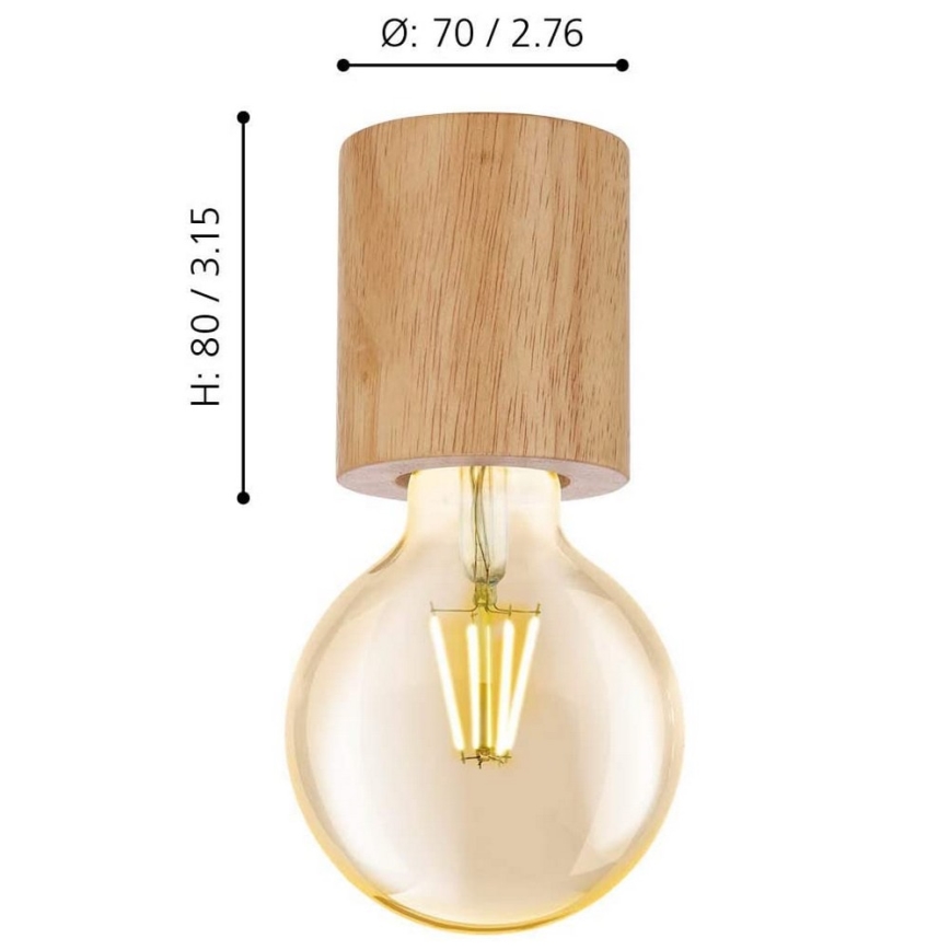 Eglo -Таванно осветително тяло 1xE27/28W/230V