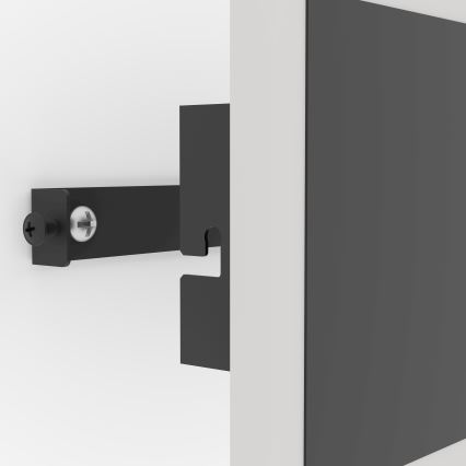 Eglo - LED аплик LED/12W/230V 3000K 12x23 см черен