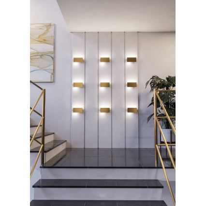 Eglo - LED аплик LED/6W/230V 3000K златист
