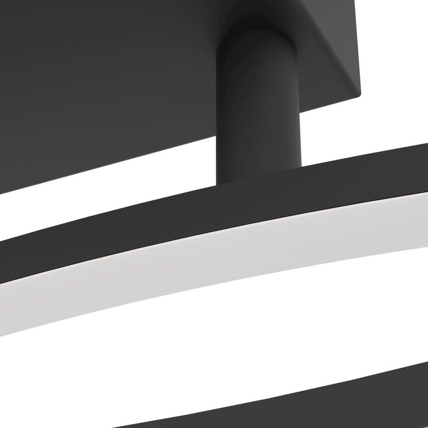 Eglo - LED Плафониера LED/12W/230V 4000K черен