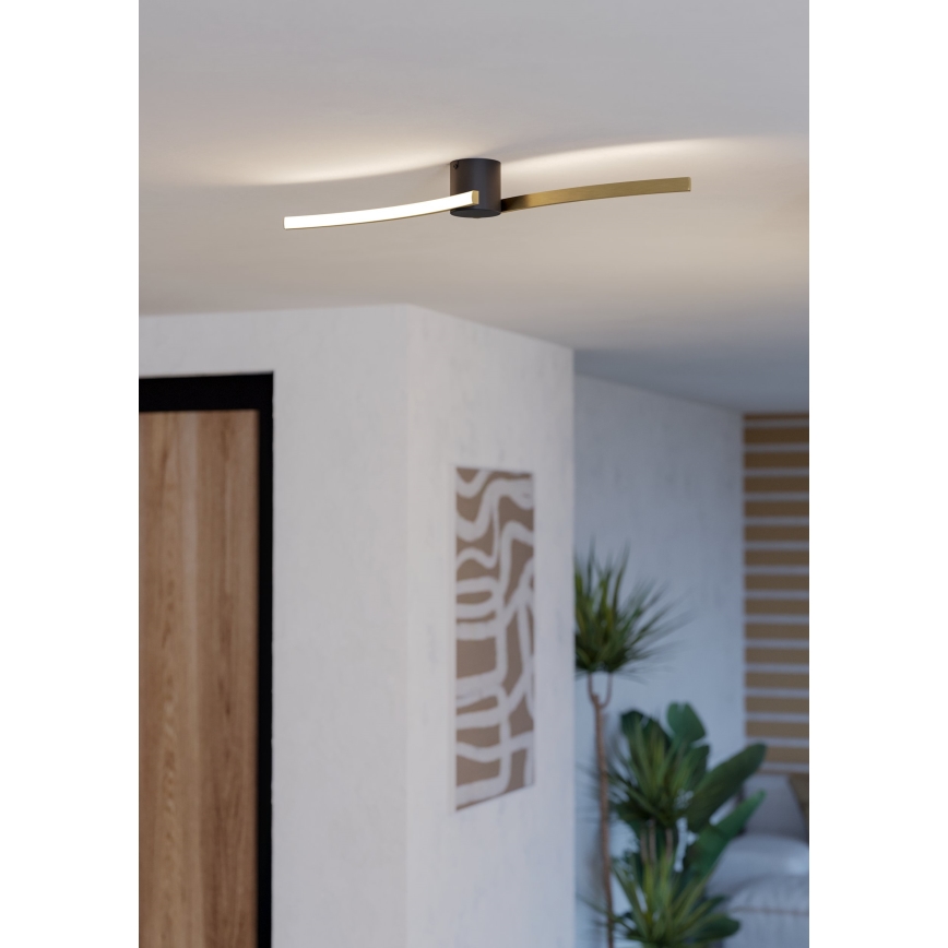 Eglo - LED Плафониера LED/12W/230V 4000K златист