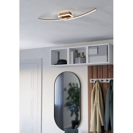 Eglo - LED Плафониера LED/12W/230V 4000K меден