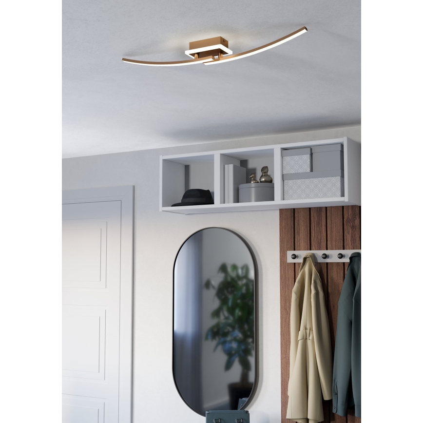 Eglo - LED Плафониера LED/12W/230V 4000K меден