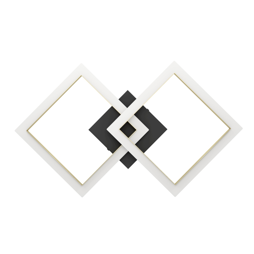 Eglo - LED Димируем плафон LED/18,4W/230V 4000K черен/златист