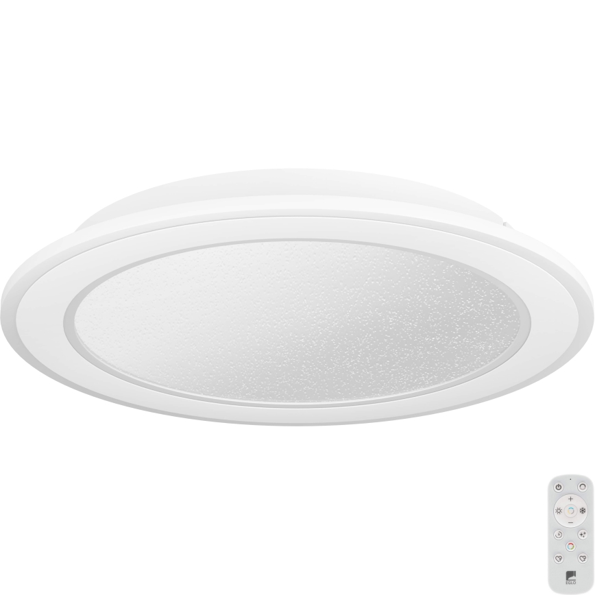 Eglo - LED Димируем плафон LED/20W/230V 2700-6500K бял + дистанционно управление