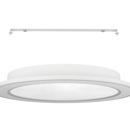 Eglo - LED Димируем плафон LED/20W/230V 2700-6500K бял + дистанционно управление