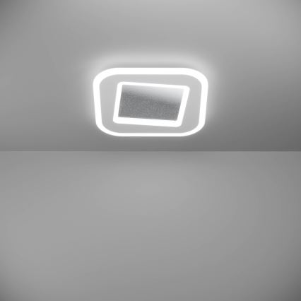 Eglo - LED Димируем плафон LED/20W/230V 2700-6500K бял + дистанционно управление