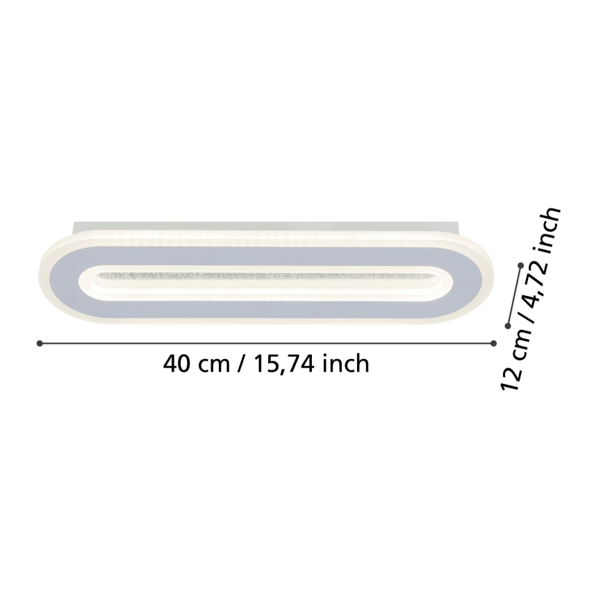 Eglo - LED аплик LED/12W/230V 4000K бял