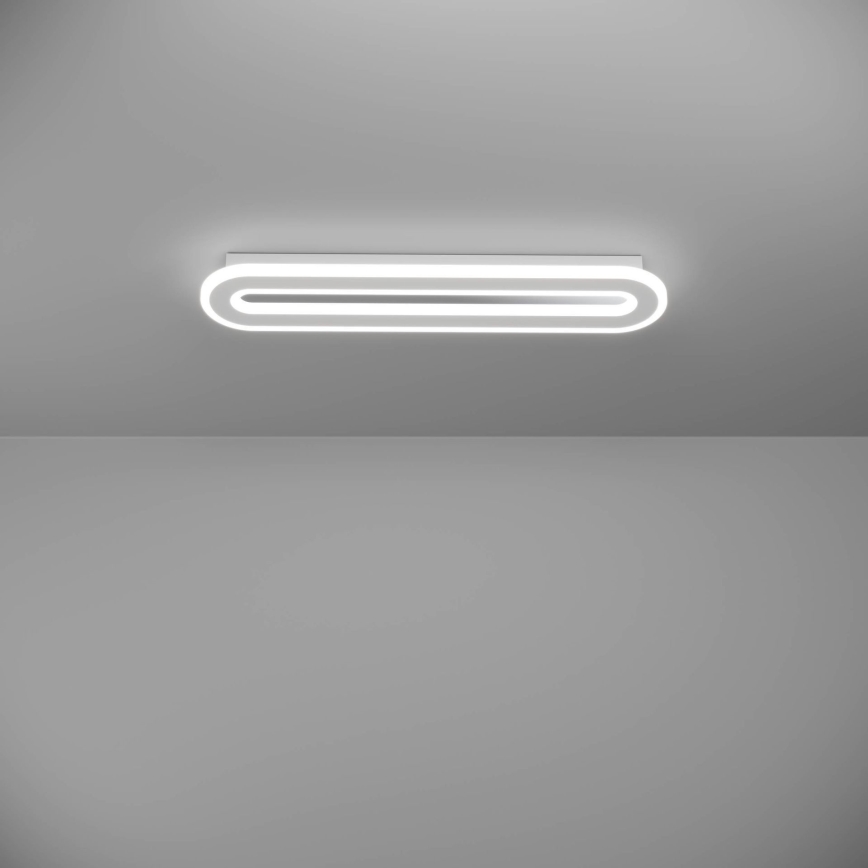 Eglo - LED Димируем плафон LED/20W/230V 2700-6500K бял + дистанционно управление