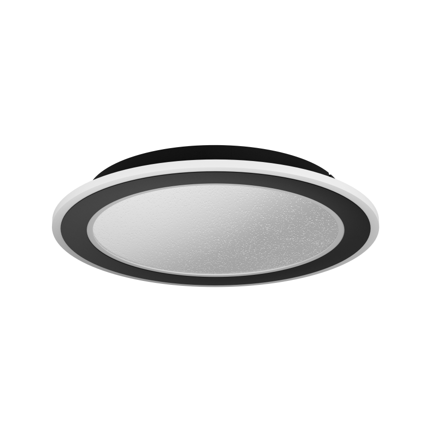 Eglo - LED Димируем плафон LED/20W/230V 2700-6500K черен + дистанционно управление