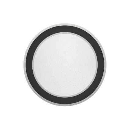 Eglo - LED Димируем плафон LED/20W/230V 2700-6500K черен + дистанционно управление